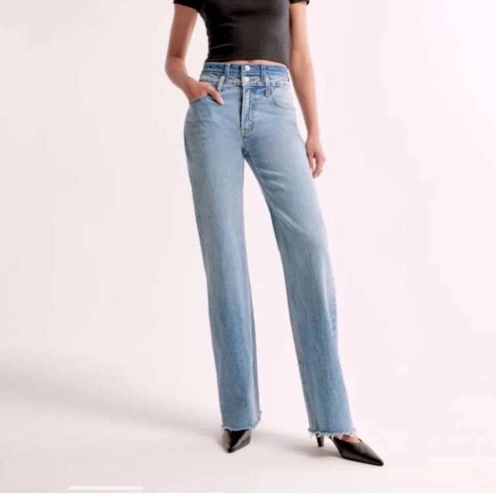 Abercrombie & Fitch 90s relaxed high rise jeans